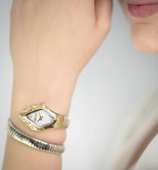 Just Cavalli Signature Snake Watch - Image 3